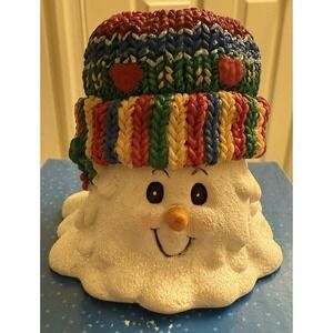 Vintage Westland Snow Friends Snowman Candle 1999 New‎ Open Box Rare